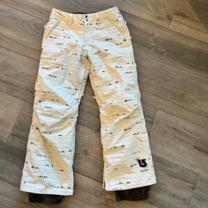 Burton Bird On A Wire Women’s Downtown Insulated Snowboard Pants Sz sm